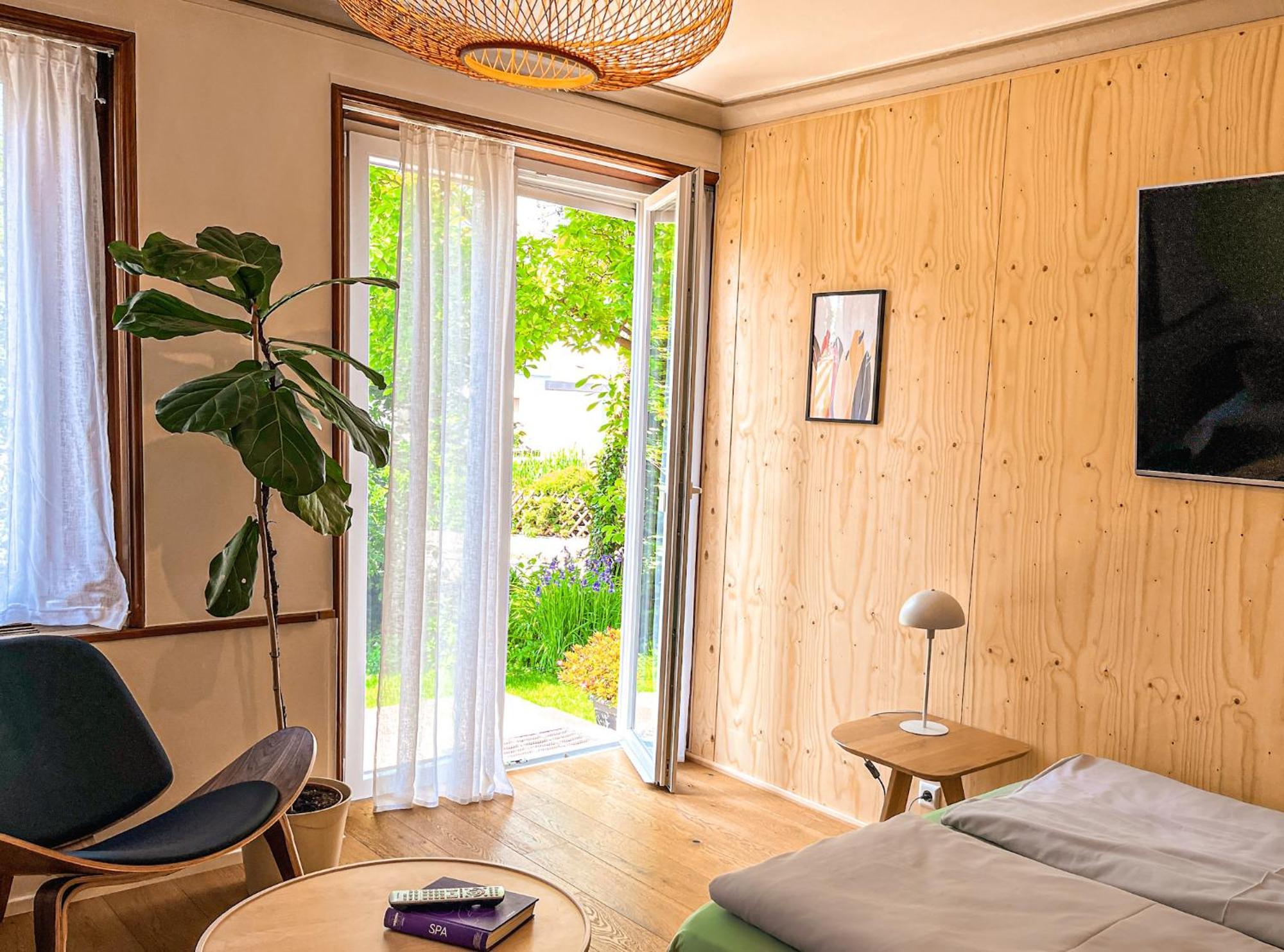 Hacienda Flats - Wunderschoene Ferienwohnungen Am Seewald FDH Rum bild